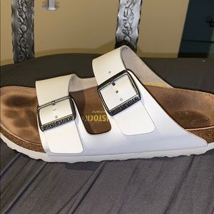 White Birkenstock’s!
